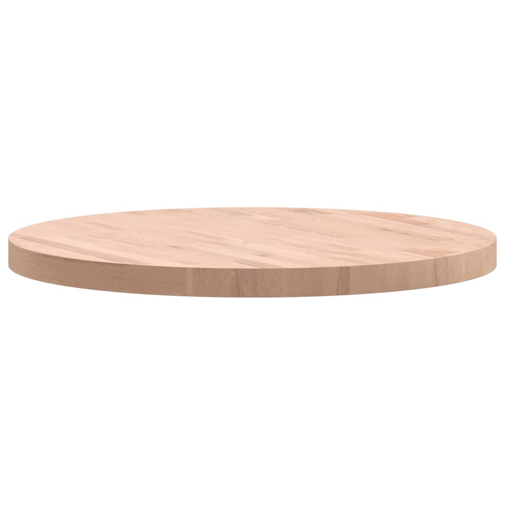 vidaXL Blat de masă rotund, Ø70x4 cm, lemn masiv de fag vidaXL Blat de masă rotund, Ø70x4 cm, lemn masiv de fag