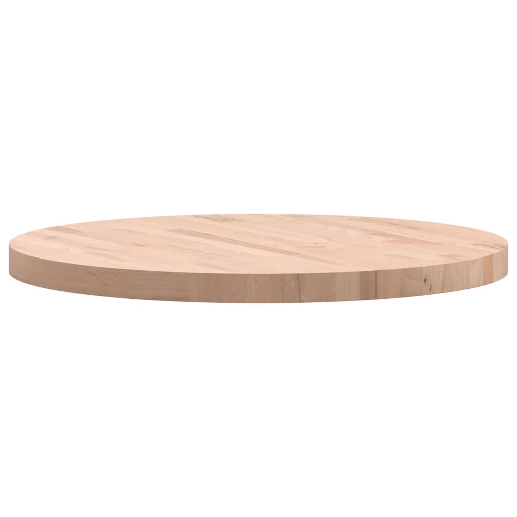 vidaXL Blat de masă rotund, Ø70x4 cm, lemn masiv de fag vidaXL Blat de masă rotund, Ø70x4 cm, lemn masiv de fag