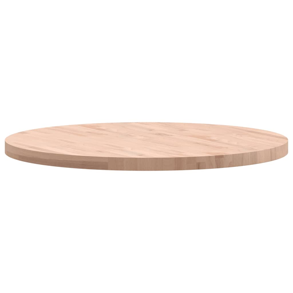 vidaXL Blat de masă rotund, Ø90x4 cm, lemn masiv de fag vidaXL Blat de masă rotund, Ø90x4 cm, lemn masiv de fag
