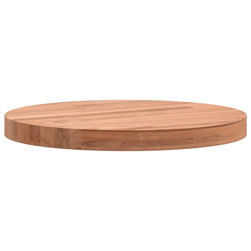 vidaXL Blat de masă rotund, Ø30x2,5 cm, lemn masiv de fag vidaXL Blat de masă rotund, Ø30x2,5 cm, lemn masiv de fag