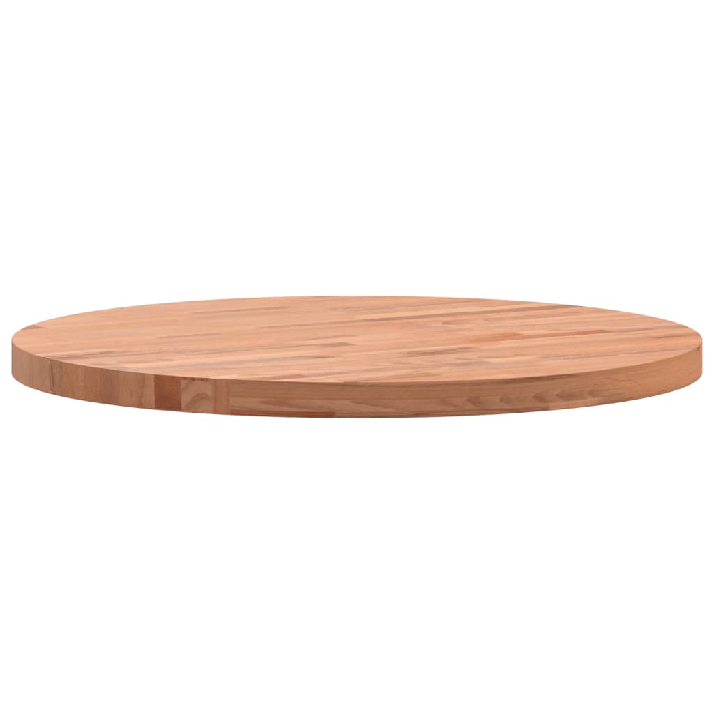 vidaXL Blat de masă rotund, Ø50x2,5 cm, lemn masiv de fag vidaXL Blat de masă rotund, Ø50x2,5 cm, lemn masiv de fag