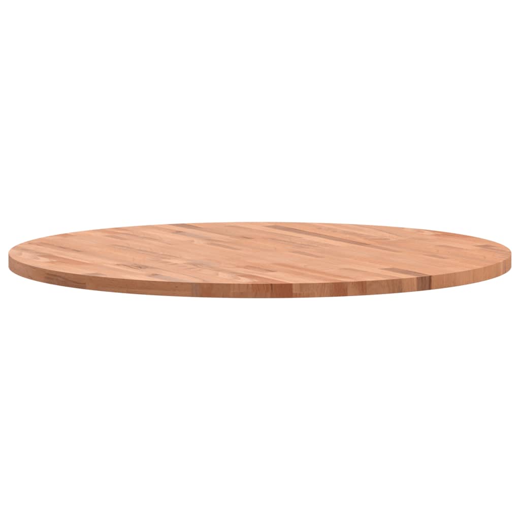 vidaXL Blat de masă rotund, Ø90x2,5 cm, lemn masiv de fag vidaXL Blat de masă rotund, Ø90x2,5 cm, lemn masiv de fag