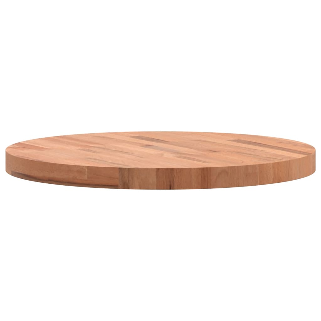 vidaXL Blat de masă rotund, Ø60x4 cm, lemn masiv de fag vidaXL Blat de masă rotund, Ø60x4 cm, lemn masiv de fag