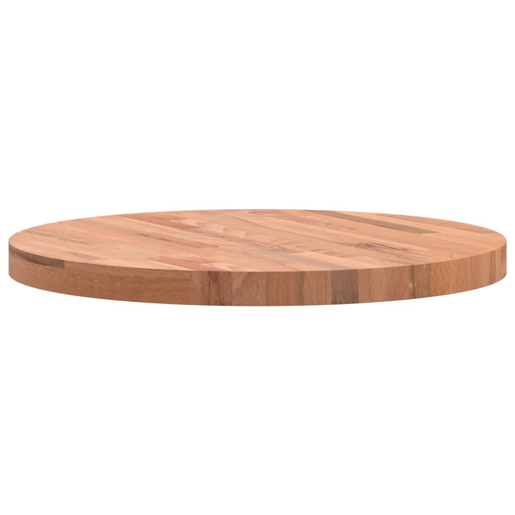 vidaXL Blat de masă rotund, Ø60x4 cm, lemn masiv de fag vidaXL Blat de masă rotund, Ø60x4 cm, lemn masiv de fag