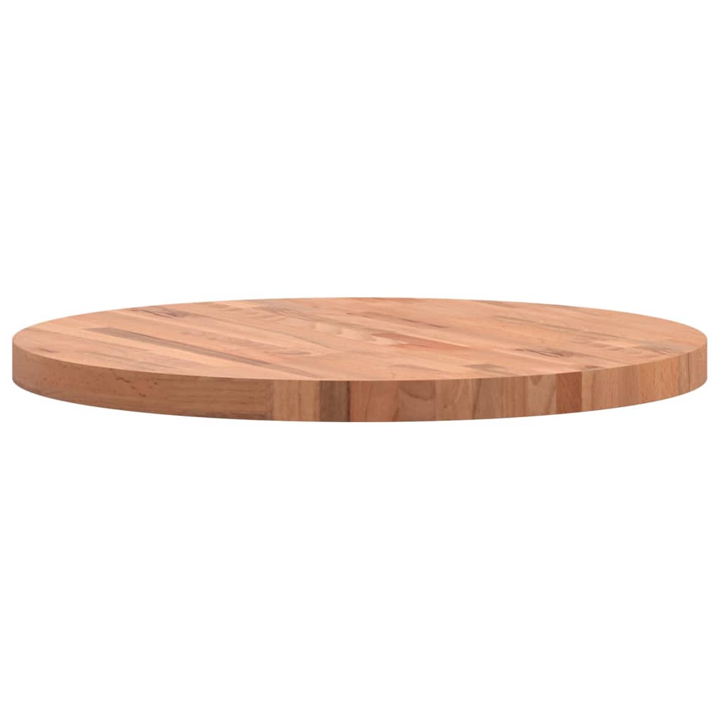 vidaXL Blat de masă rotund, Ø70x4 cm, lemn masiv de fag vidaXL Blat de masă rotund, Ø70x4 cm, lemn masiv de fag