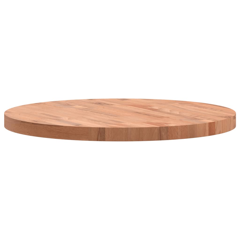 vidaXL Blat de masă rotund, Ø70x4 cm, lemn masiv de fag vidaXL Blat de masă rotund, Ø70x4 cm, lemn masiv de fag