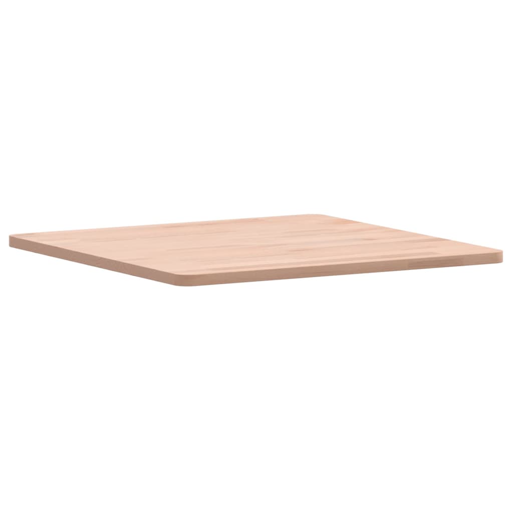 vidaXL Blat de masă pătrat, 50x50x1,5 cm, lemn masiv de fag