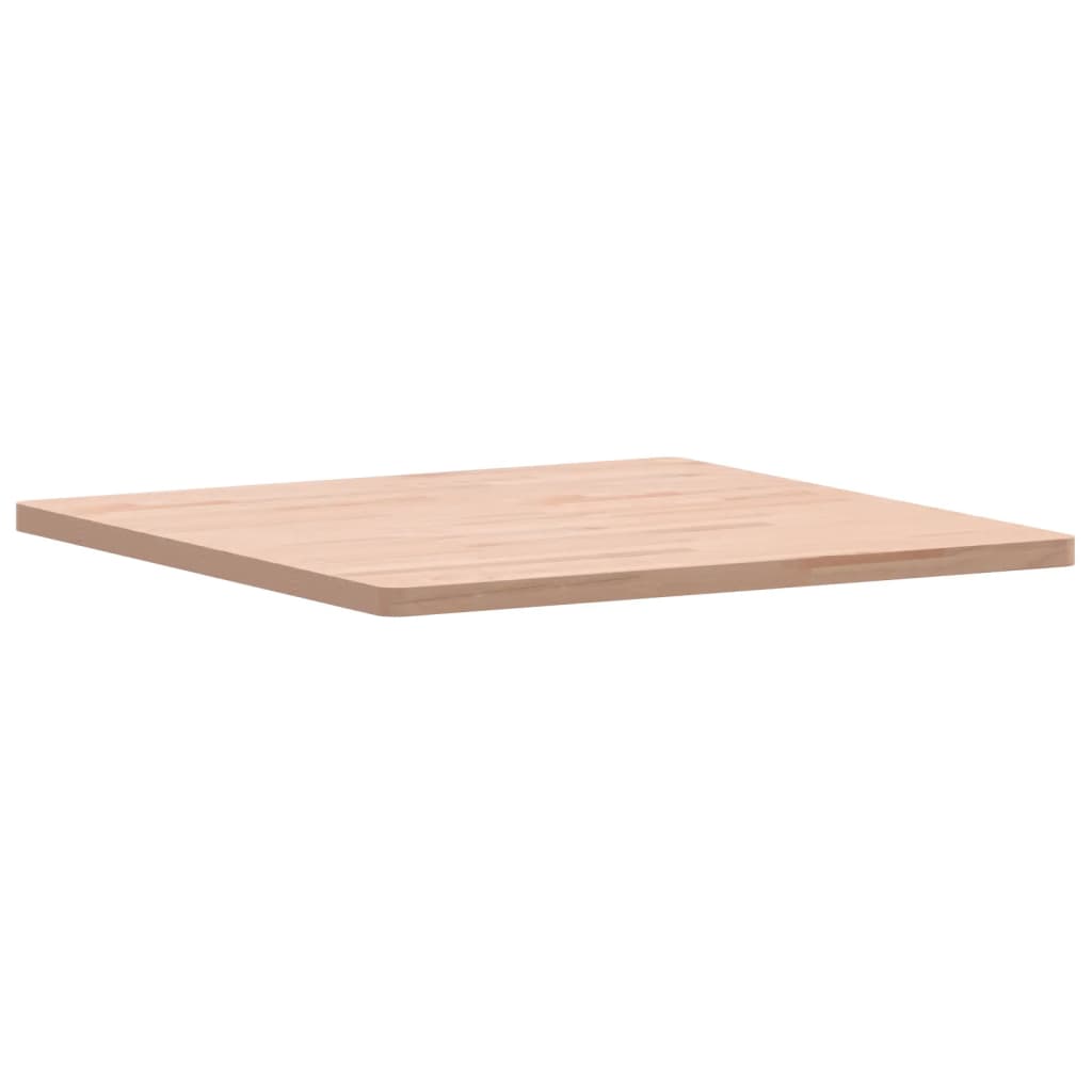 vidaXL Blat de masă pătrat, 70x70x2,5 cm, lemn masiv de fag