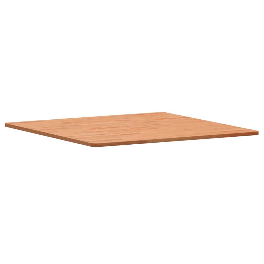 vidaXL Blat de masă pătrat, 80x80x1,5 cm, lemn masiv de fag