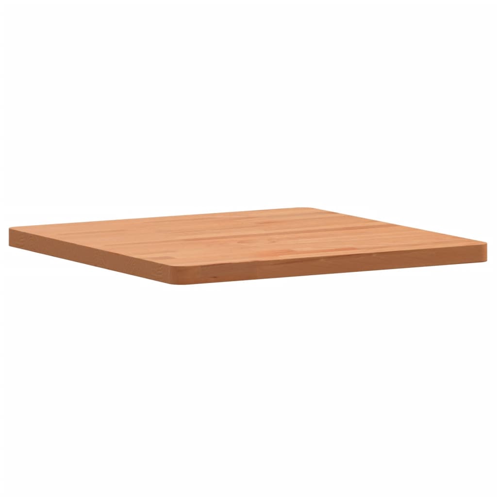 vidaXL Blat de masă pătrat, 50x50x2,5 cm, lemn masiv de fag