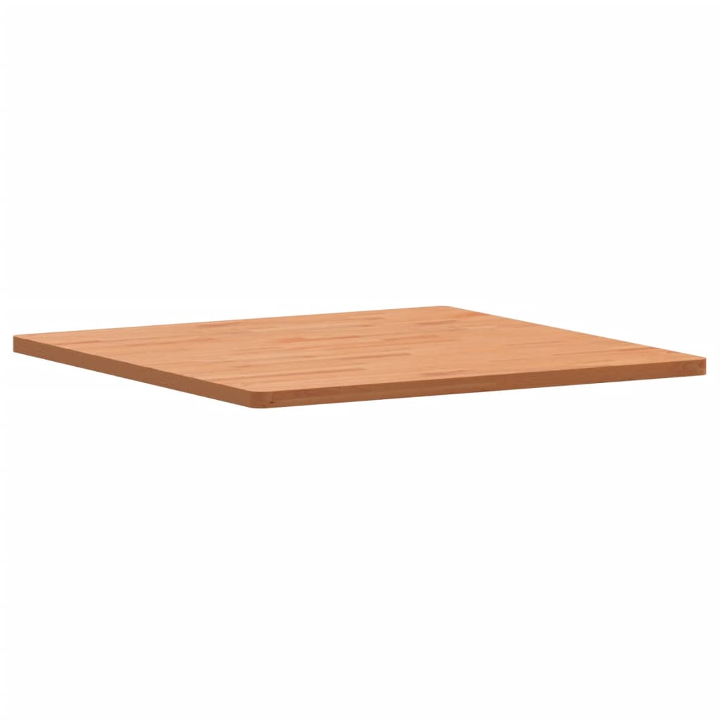 vidaXL Blat de masă pătrat, 80x80x2,5 cm, lemn masiv de fag