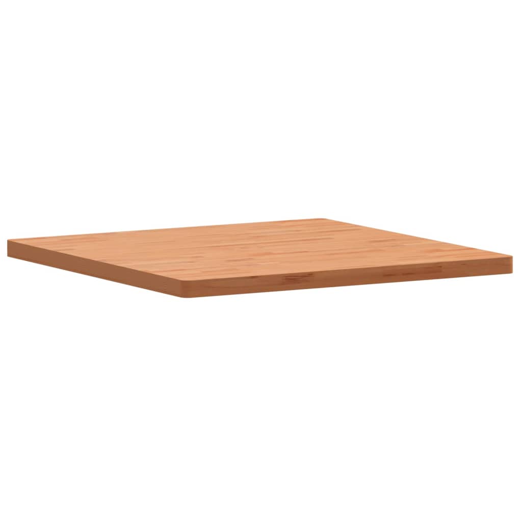vidaXL Blat de masă pătrat, 90x90x4 cm, lemn masiv de fag