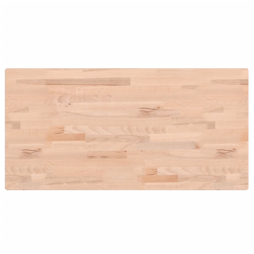 vidaXL Blat de baie, 80x40x1,5 cm, lemn masiv de fag vidaXL Blat de baie, 80x40x1,5 cm, lemn masiv de fag