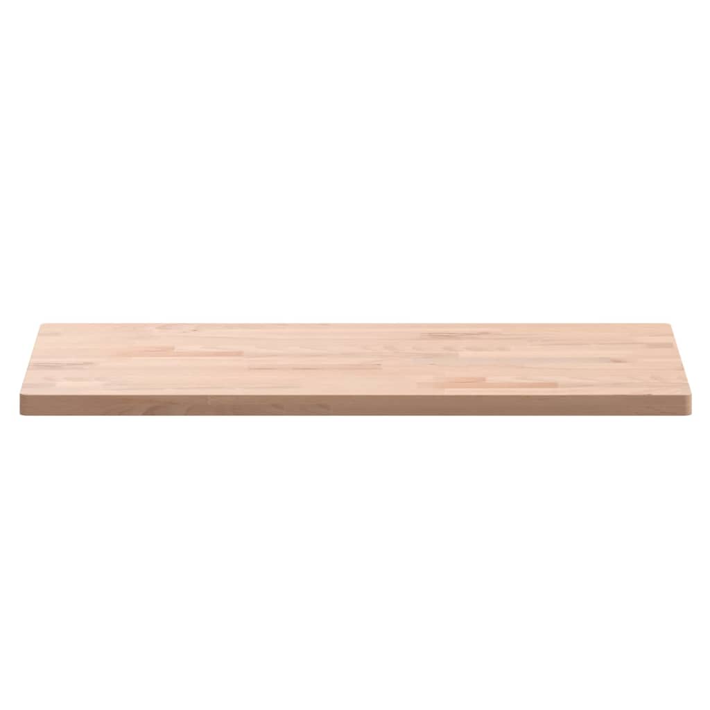vidaXL Blat de baie, 80x40x2,5 cm, lemn masiv de fag vidaXL Blat de baie, 80x40x2,5 cm, lemn masiv de fag