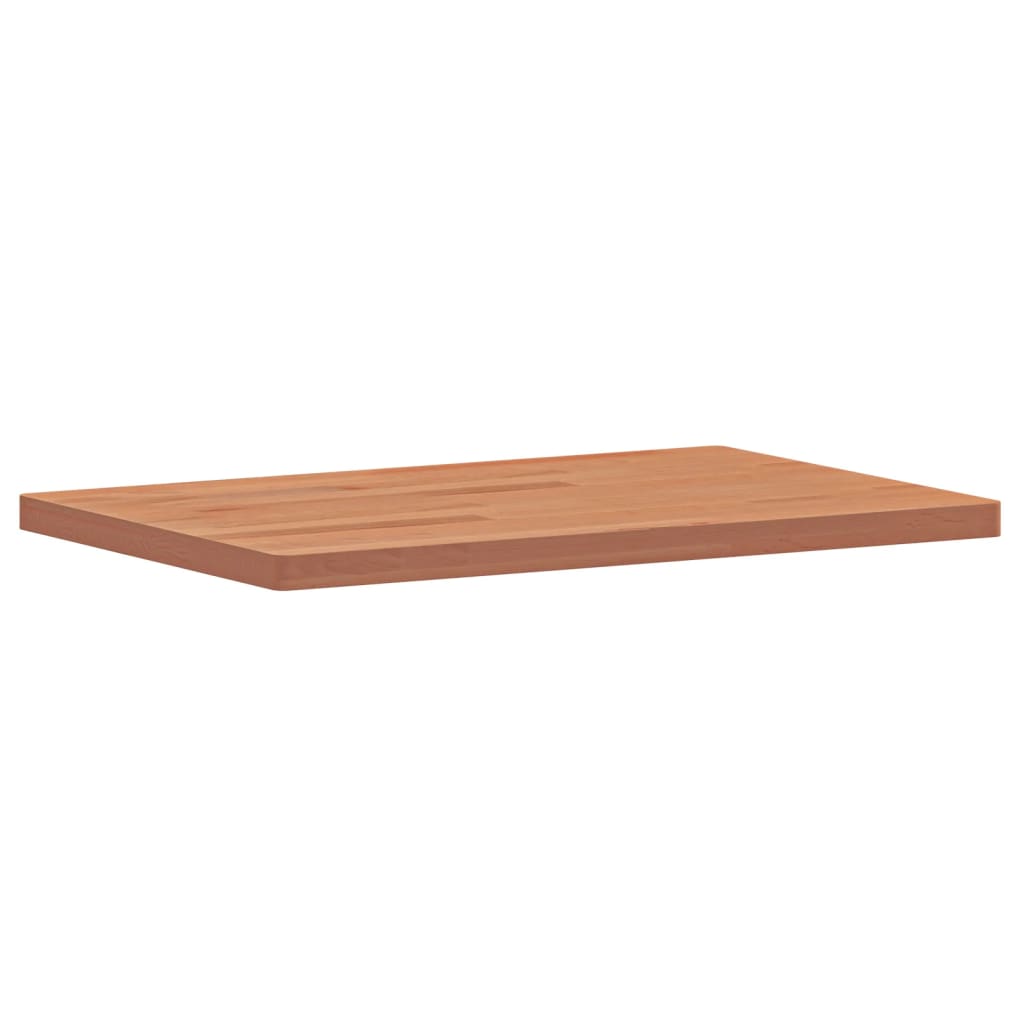vidaXL Blat de baie, 60x40x2,5 cm, lemn masiv de fag vidaXL Blat de baie, 60x40x2,5 cm, lemn masiv de fag