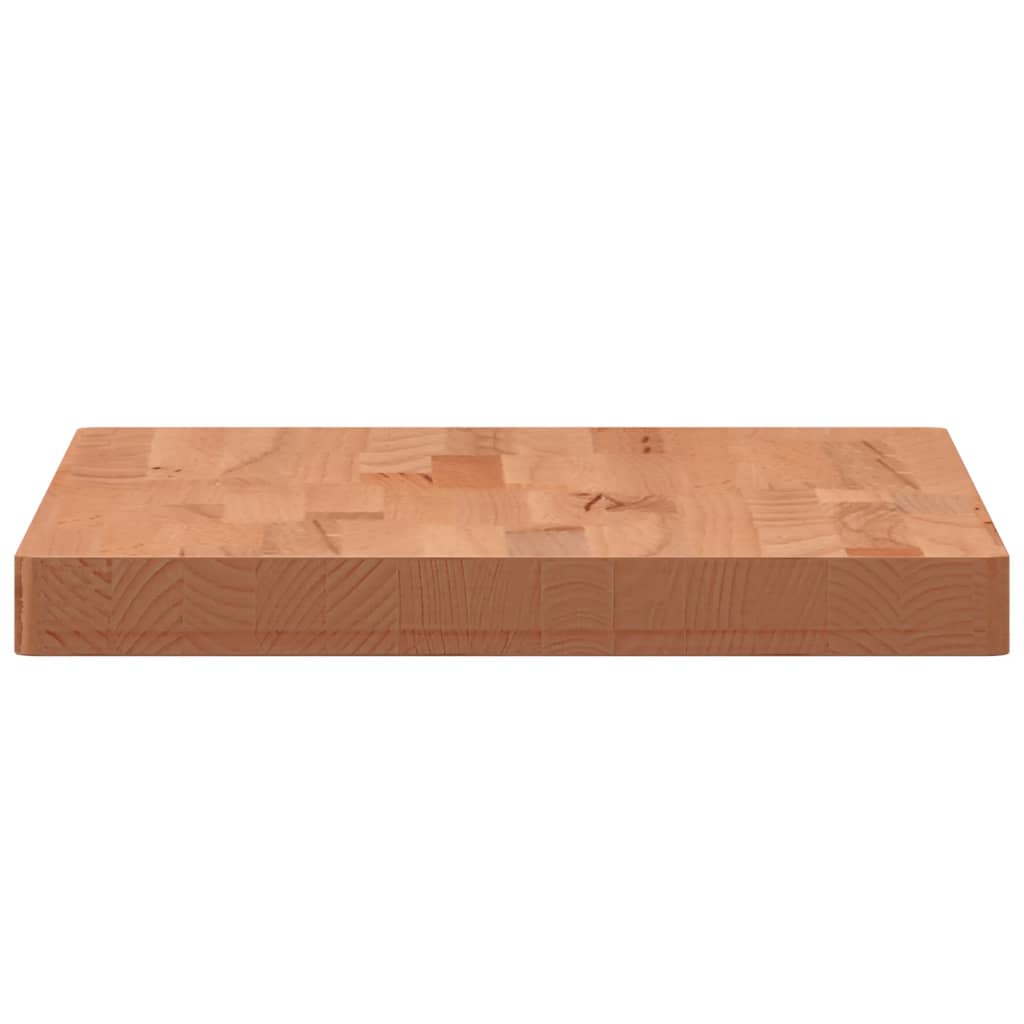 vidaXL Blat de baie, 80x40x4 cm, lemn masiv de fag vidaXL Blat de baie, 80x40x4 cm, lemn masiv de fag