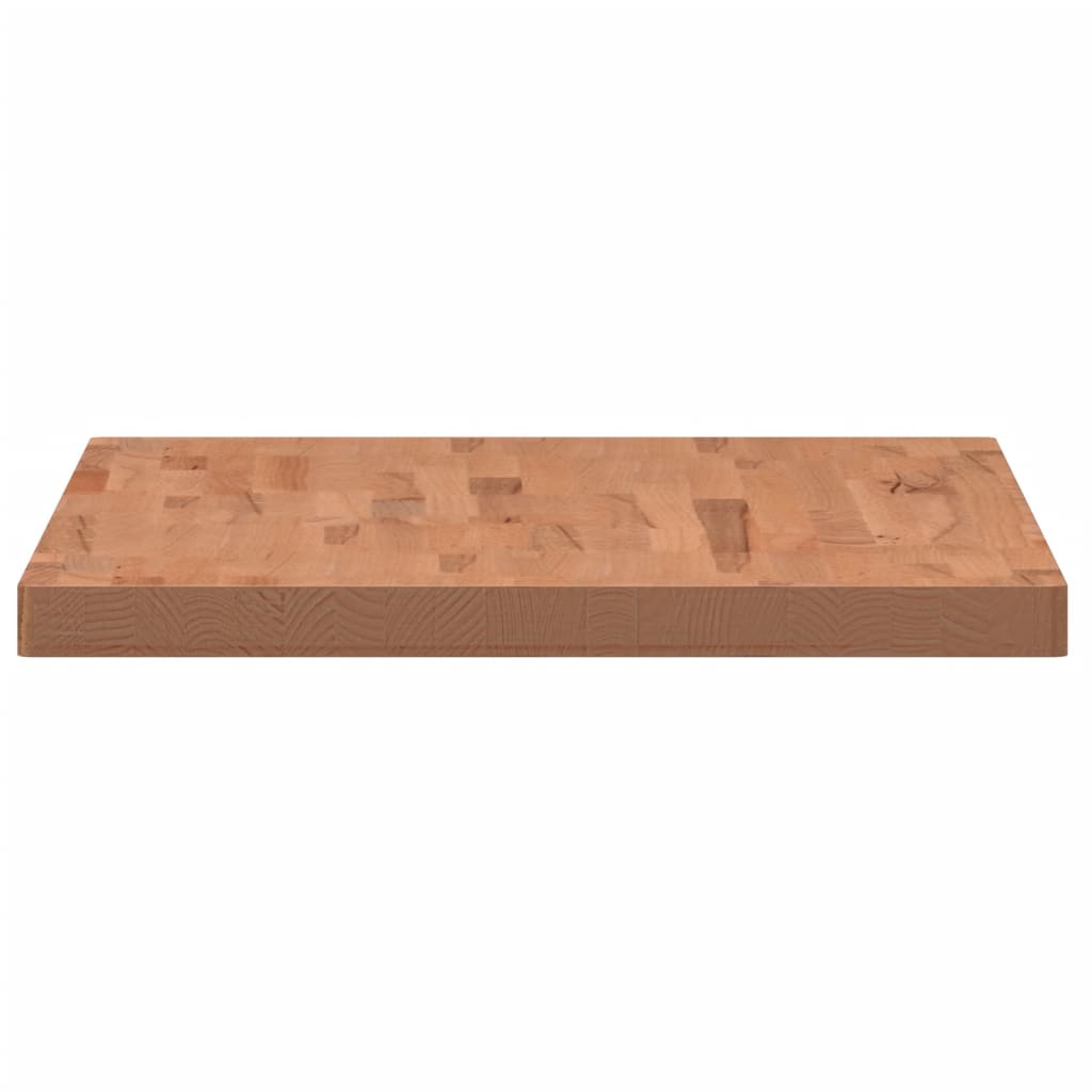 vidaXL Blat de baie, 100x60x4 cm, lemn masiv de fag vidaXL Blat de baie, 100x60x4 cm, lemn masiv de fag