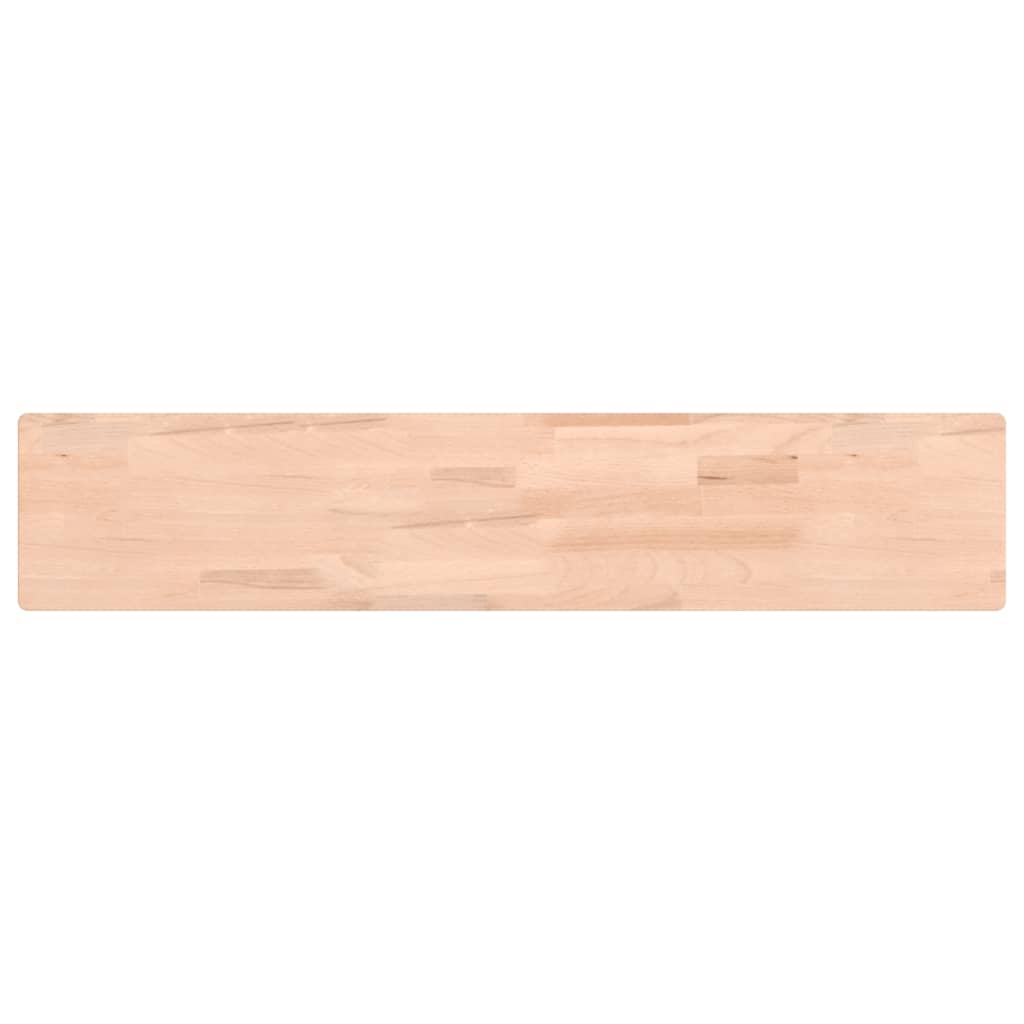 vidaXL Raft de perete, 100x20x4 cm, lemn masiv de fag