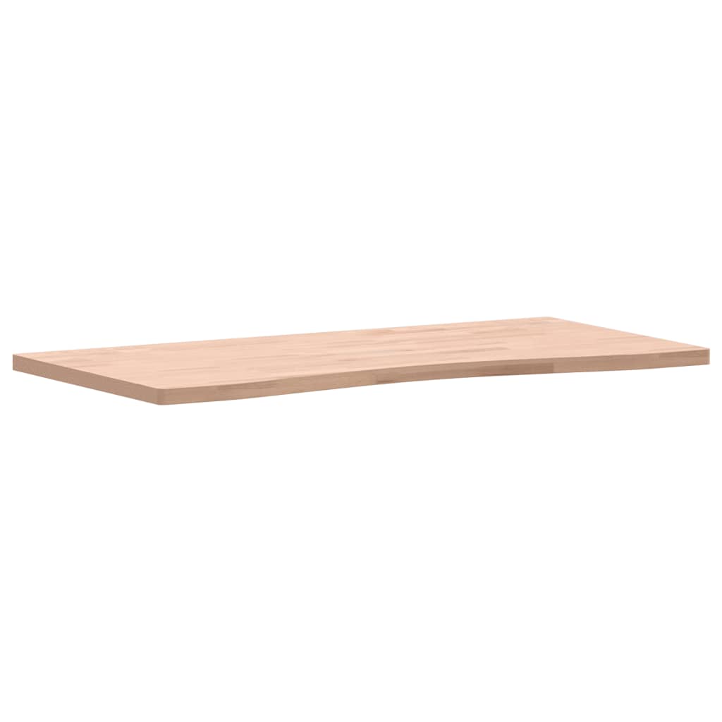 vidaXL Blat de birou, 100x(45-50)x2,5 cm, lemn masiv de fag vidaXL Blat de birou, 100x(45-50)x2,5 cm, lemn masiv de fag
