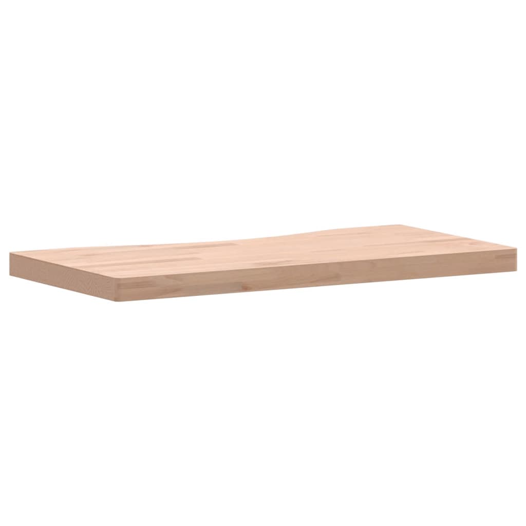 vidaXL Blat de birou, 80x(36-40)x4 cm, lemn masiv de fag