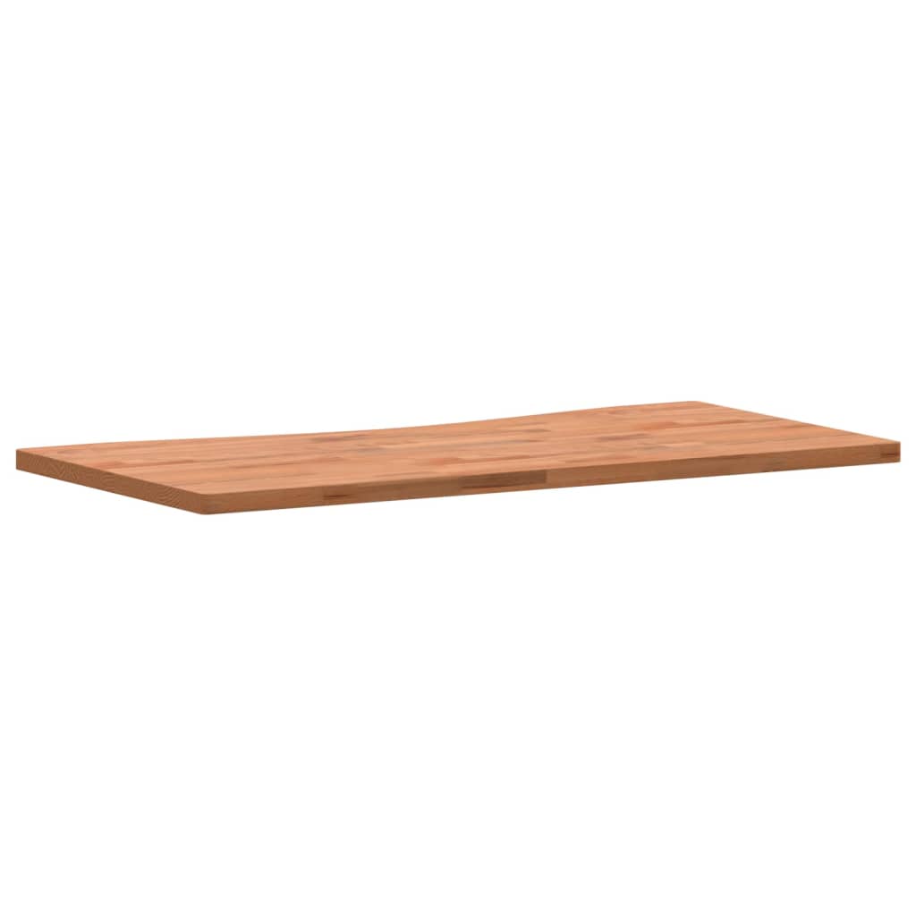 vidaXL Blat de birou, 100x(45-50)x2,5 cm, lemn masiv de fag vidaXL Blat de birou, 100x(45-50)x2,5 cm, lemn masiv de fag
