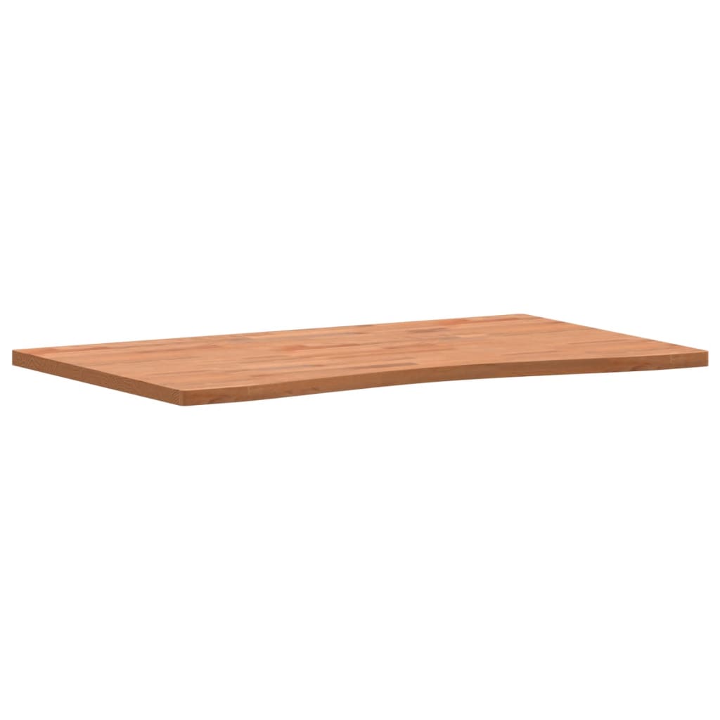 vidaXL Blat de birou, 100x(55-60)x2,5 cm, lemn masiv de fag vidaXL Blat de birou, 100x(55-60)x2,5 cm, lemn masiv de fag