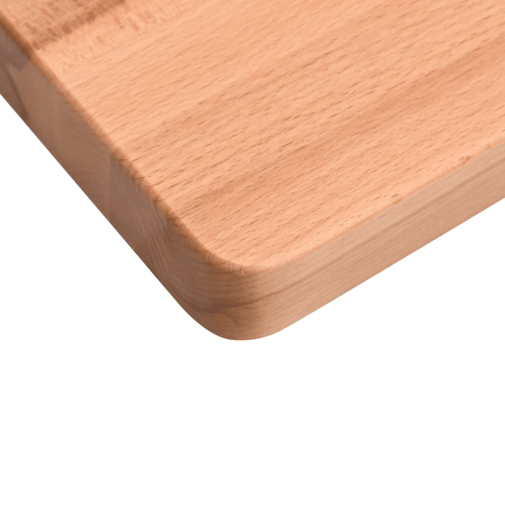 vidaXL Blat de birou, 110x(55-60)x2,5 cm, lemn masiv de fag vidaXL Blat de birou, 110x(55-60)x2,5 cm, lemn masiv de fag