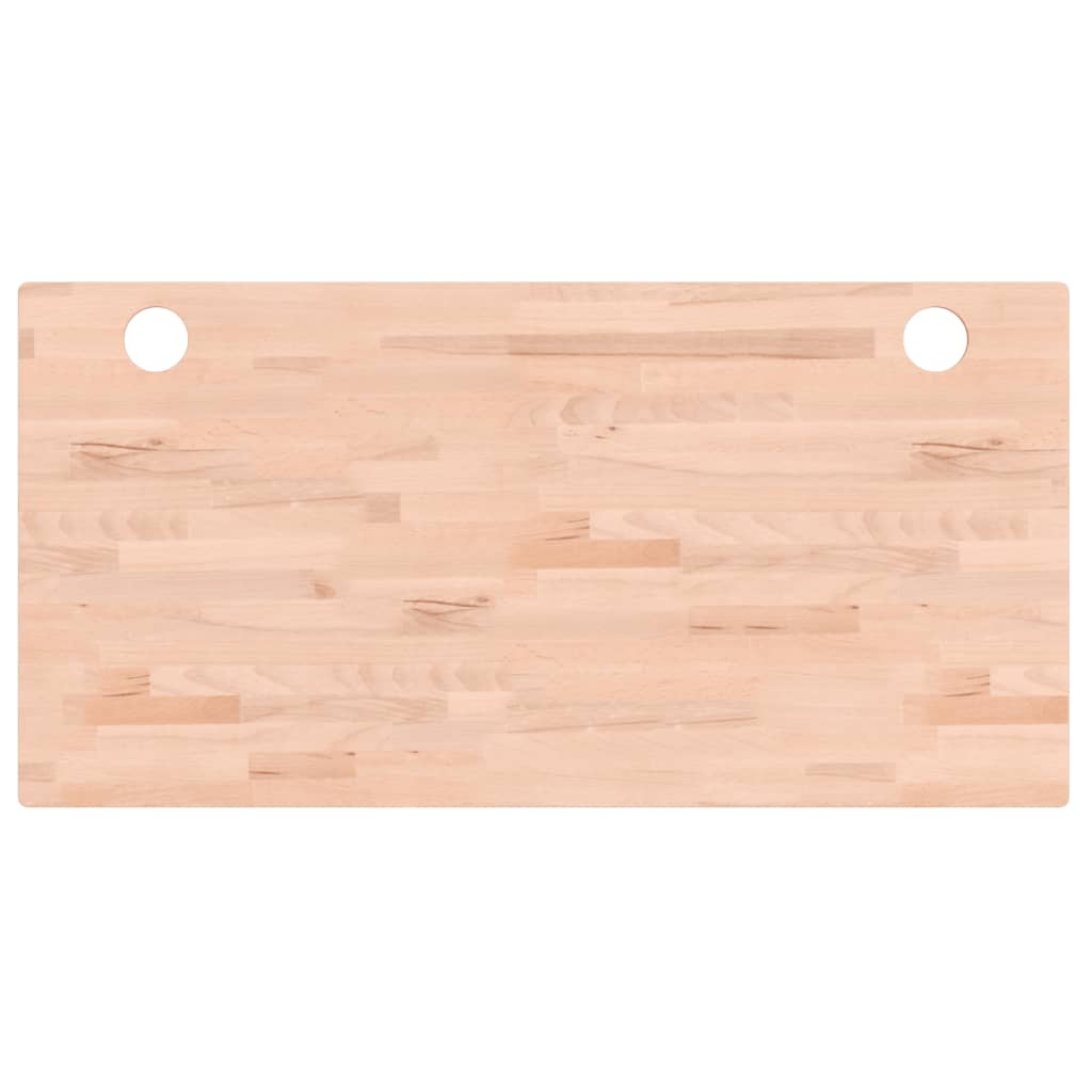 vidaXL Blat de birou, 100x50x2,5 cm, lemn masiv de fag vidaXL Blat de birou, 100x50x2,5 cm, lemn masiv de fag