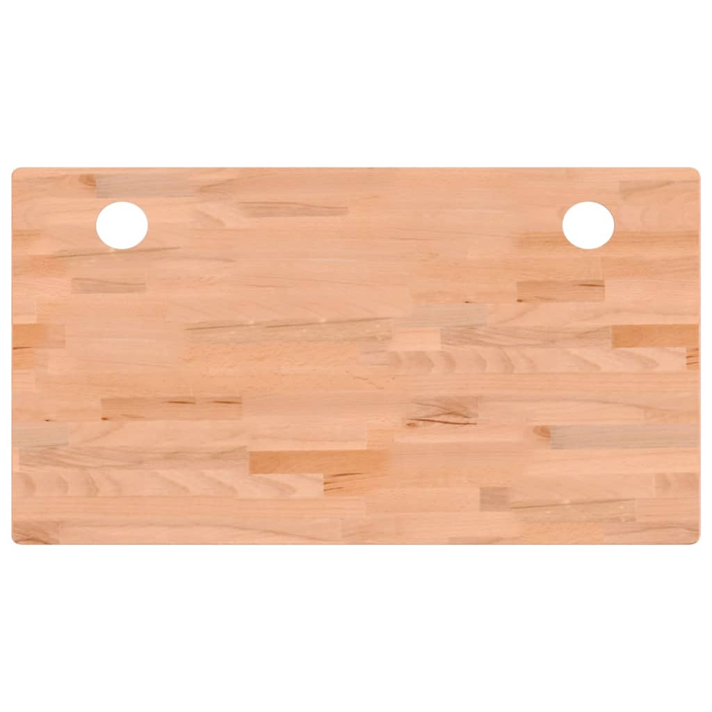 vidaXL Blat de birou, 110x60x1,5 cm, lemn masiv de fag vidaXL Blat de birou, 110x60x1,5 cm, lemn masiv de fag
