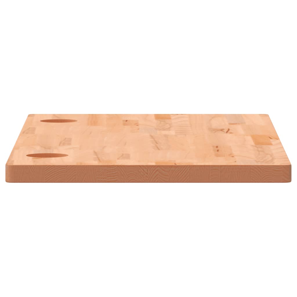 vidaXL Blat de birou, 80x40x2,5 cm, lemn masiv de fag