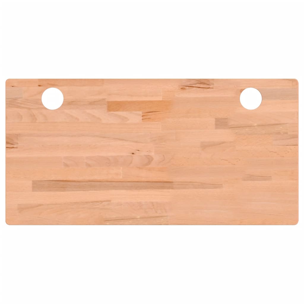 vidaXL Blat de birou, 100x50x2,5 cm, lemn masiv de fag vidaXL Blat de birou, 100x50x2,5 cm, lemn masiv de fag