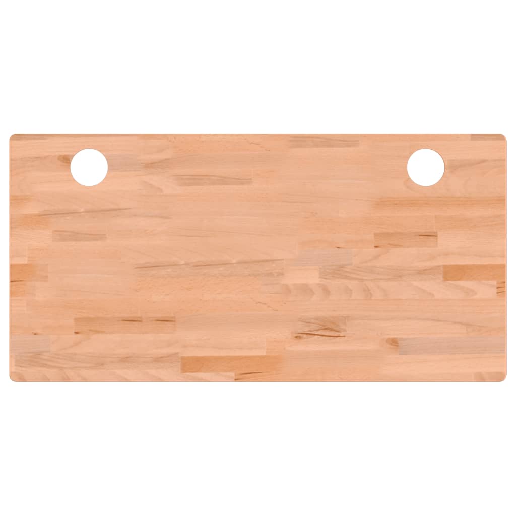 vidaXL Blat de birou, 110x55x4 cm, lemn masiv de fag vidaXL Blat de birou, 110x55x4 cm, lemn masiv de fag