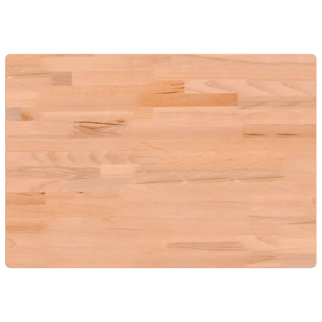 vidaXL Blat de birou, 80x55x2,5 cm, lemn masiv de fag vidaXL Blat de birou, 80x55x2,5 cm, lemn masiv de fag