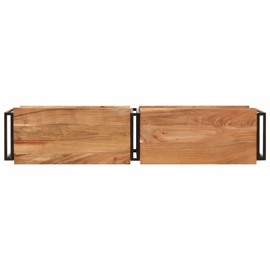 vidaXL Dulap TV, 140x30x40 cm, lemn masiv de acacia vidaXL Dulap TV, 140x30x40 cm, lemn masiv de acacia