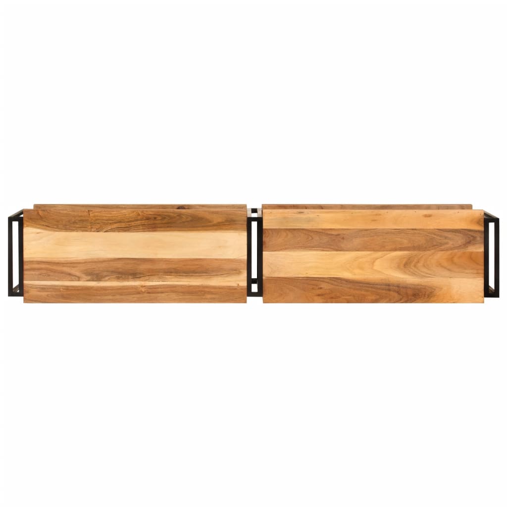 vidaXL Dulap TV, 160x30x40 cm, lemn masiv de acacia vidaXL Dulap TV, 160x30x40 cm, lemn masiv de acacia