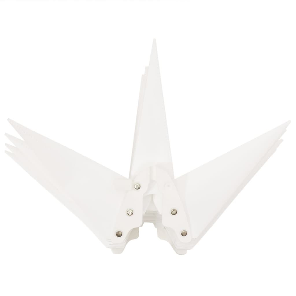 vidaXL Lumini de Crăciun cu LED-uri, 3 buc., alb, pliabil vidaXL Lumini de Crăciun cu LED-uri, 3 buc., alb, pliabil