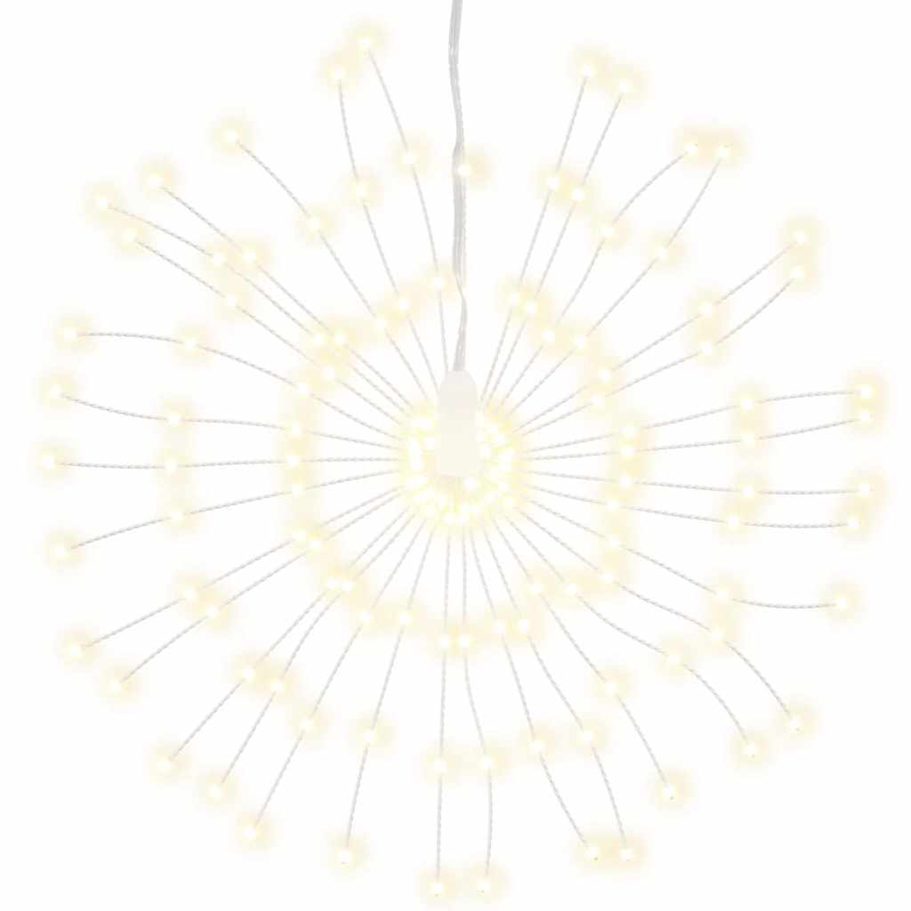 vidaXL Lumini stelare de Crăciun 140 LED-uri, 4 buc., alb cald, 17 cm vidaXL Lumini stelare de Crăciun 140 LED-uri, 4 buc., alb cald, 17 cm