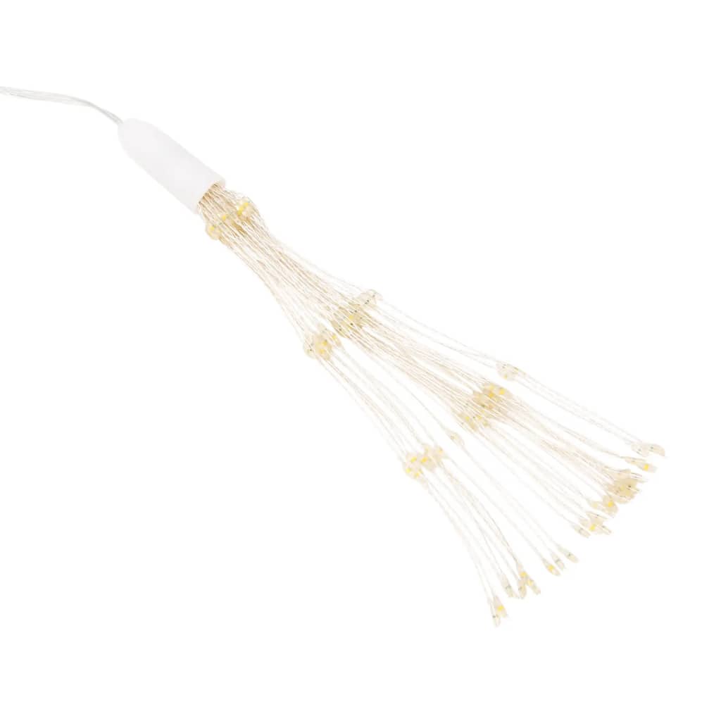 vidaXL Lumini stelare de Crăciun 140 LED-uri, 4 buc., alb cald, 17 cm vidaXL Lumini stelare de Crăciun 140 LED-uri, 4 buc., alb cald, 17 cm