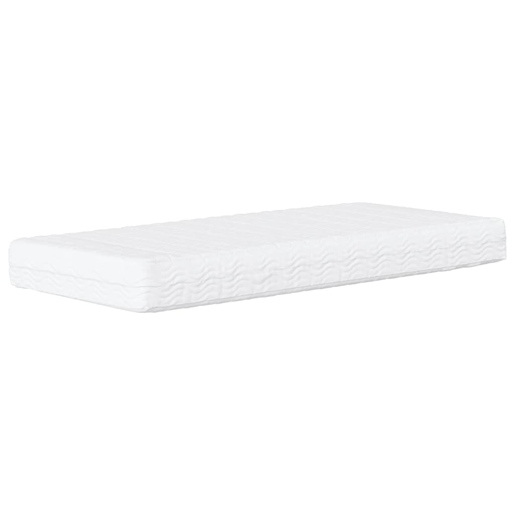 vidaXL Saltea din spumă, alb, 90x190 cm, duritate H2 H3 vidaXL Saltea din spumă, alb, 90x190 cm, duritate H2 H3