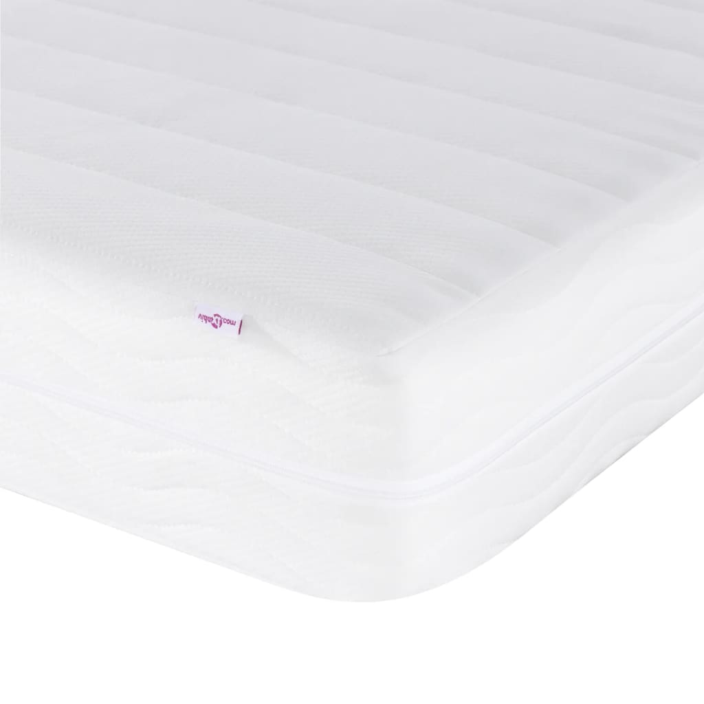 vidaXL Saltea din spumă, alb, 90x190 cm, duritate H2 H3 vidaXL Saltea din spumă, alb, 90x190 cm, duritate H2 H3