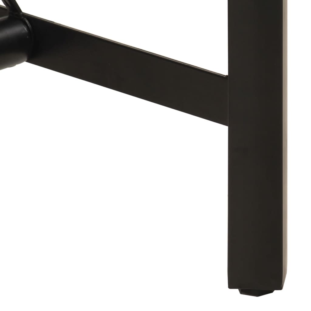 vidaXL Masa de bar 180x70x107 cm, lemn masiv de acacia și fier vidaXL Masa de bar 180x70x107 cm, lemn masiv de acacia și fier