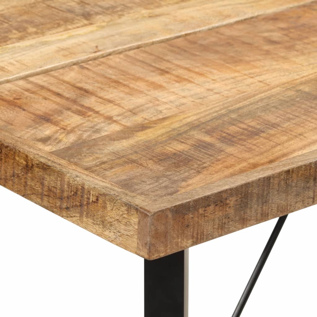 vidaXL Masa de bar, 180x70x107 cm, lemn masiv de mango și fier vidaXL Masa de bar, 180x70x107 cm, lemn masiv de mango și fier