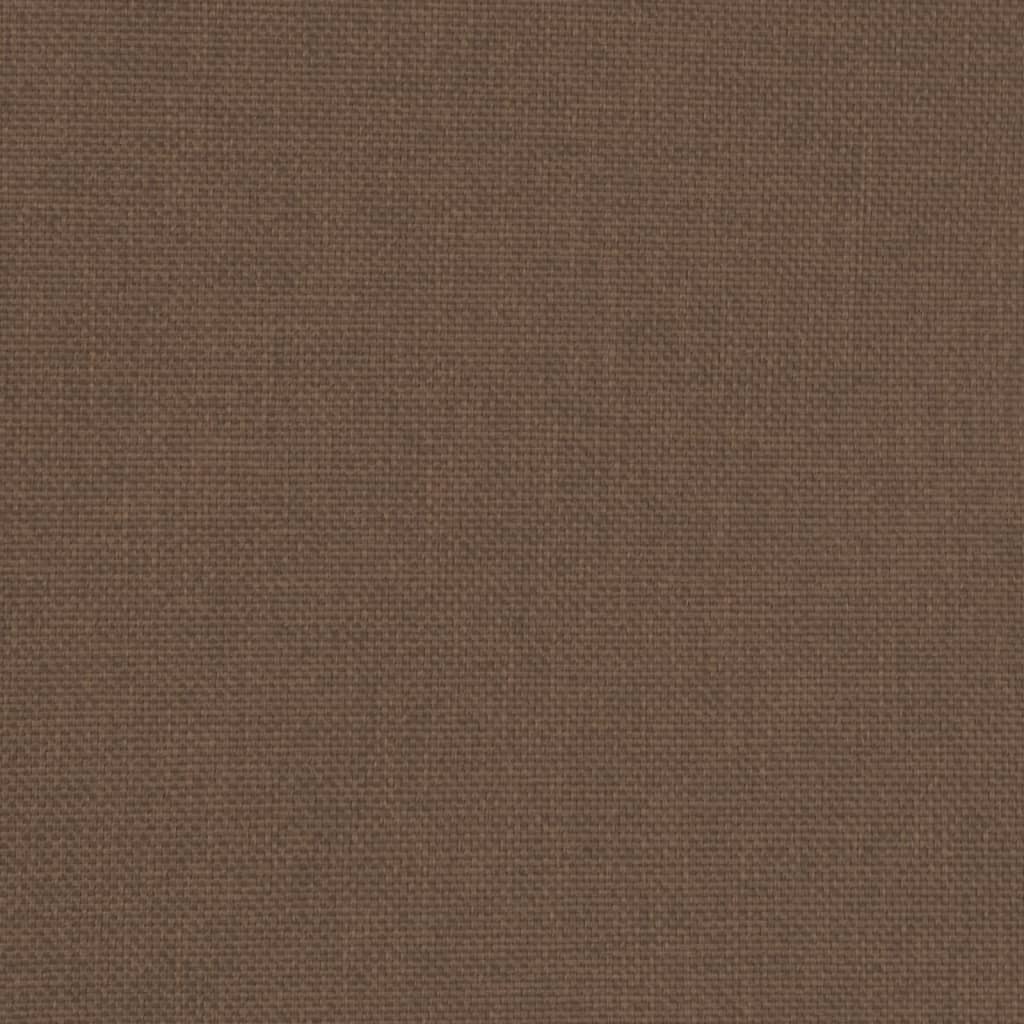 vidaXL Fotoliu tip cuvă, maro, material textil vidaXL Fotoliu tip cuvă, maro, material textil