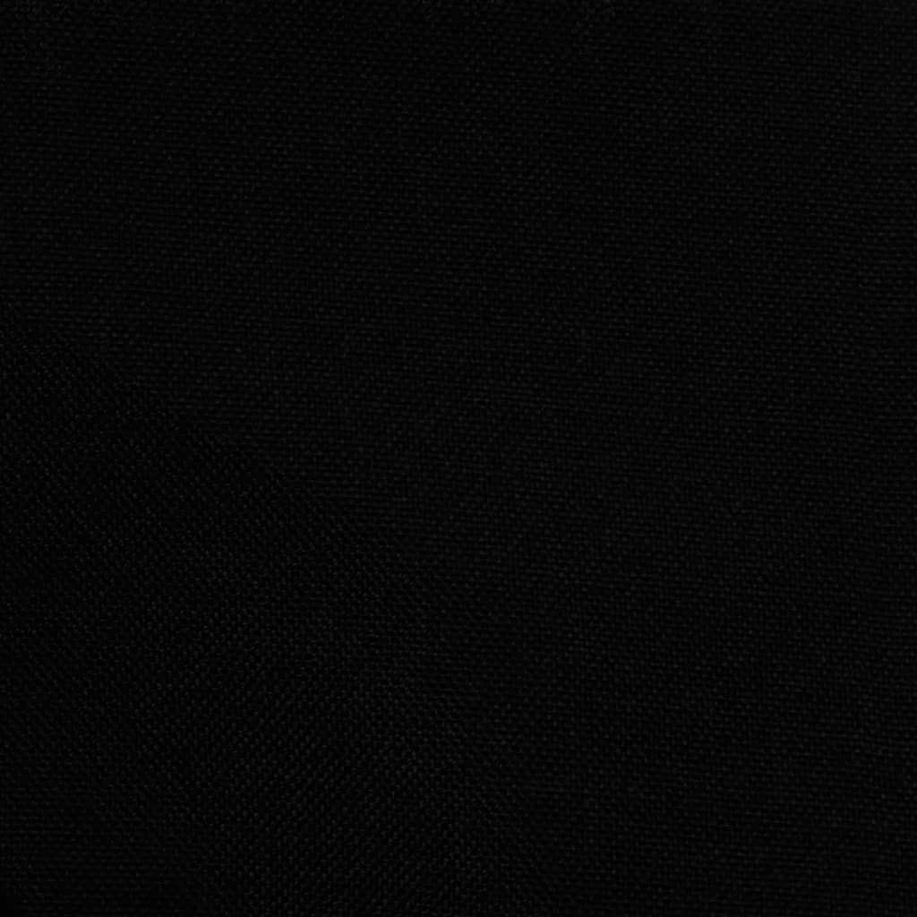 vidaXL Fotoliu tip cuvă cu taburet, negru, material textil vidaXL Fotoliu tip cuvă cu taburet, negru, material textil