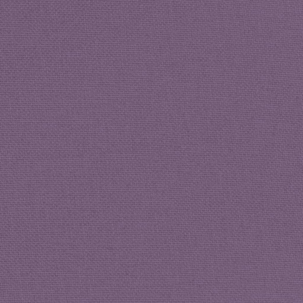 vidaXL Fotoliu tip cuvă cu taburet, violet, material textil vidaXL Fotoliu tip cuvă cu taburet, violet, material textil