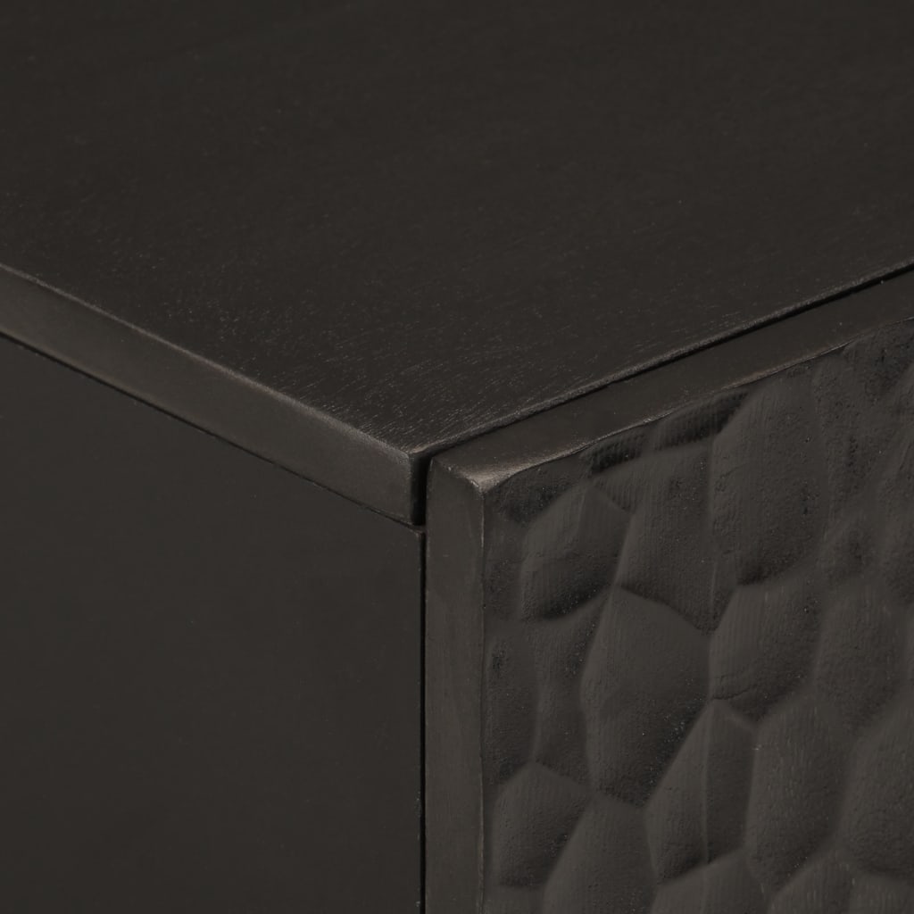 vidaXL Dulap chiuveta de baie, negru, 62x33x58 cm, lemn masiv de mango vidaXL Dulap chiuveta de baie, negru, 62x33x58 cm, lemn masiv de mango