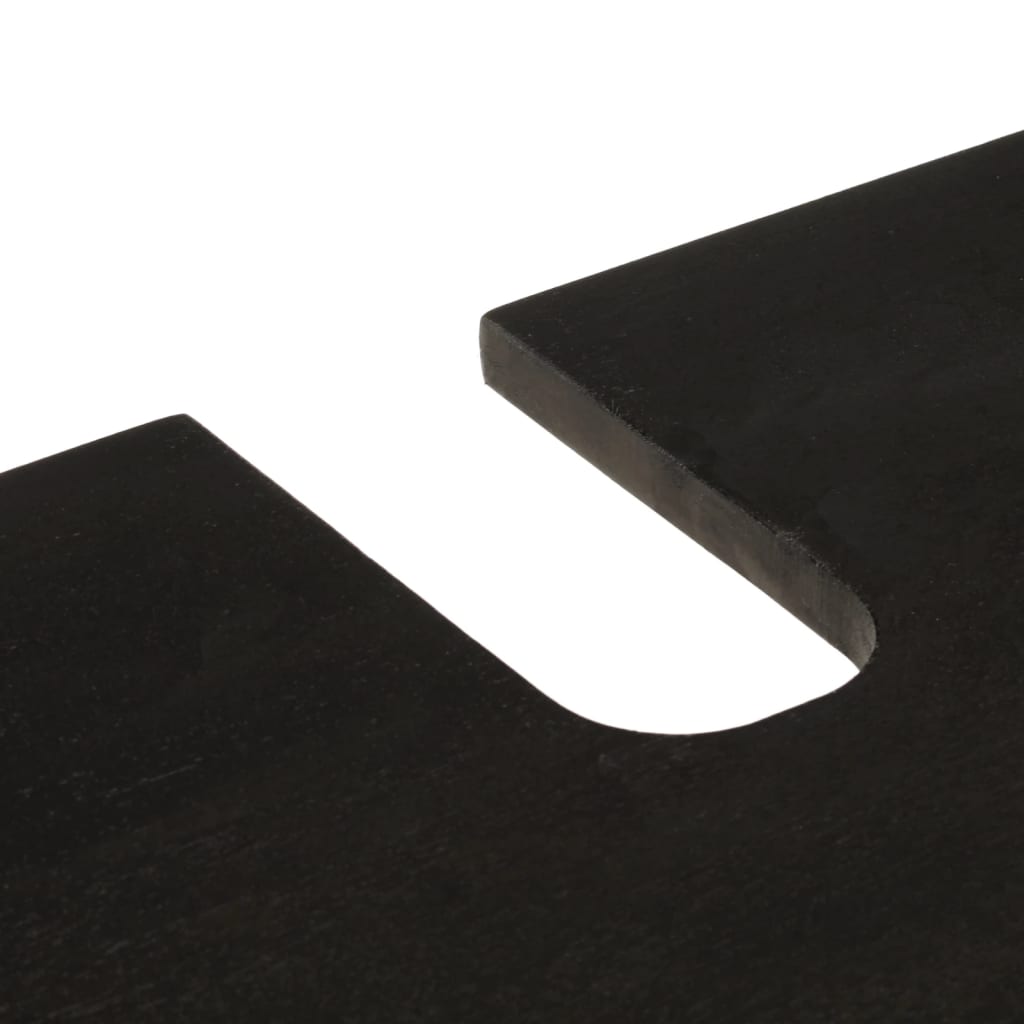 vidaXL Dulap chiuveta de baie, negru, 62x33x58 cm, lemn masiv de mango vidaXL Dulap chiuveta de baie, negru, 62x33x58 cm, lemn masiv de mango
