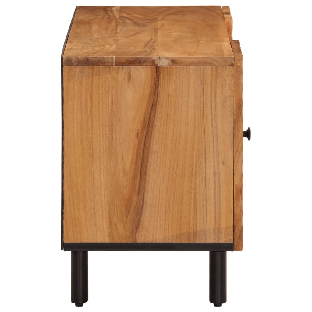 vidaXL Comodă TV, 105x33x46 cm, lemn masiv de acacia