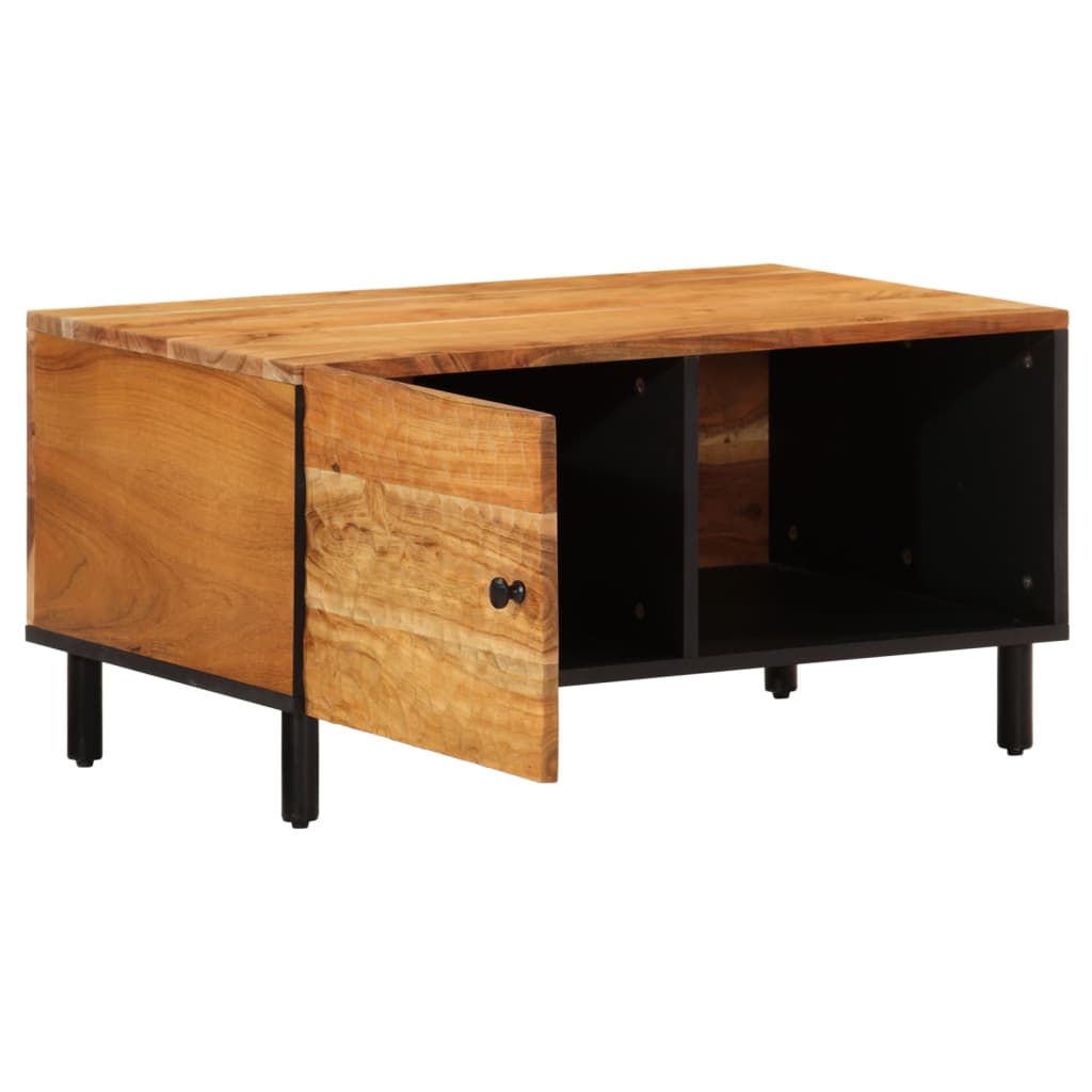 vidaXL Măsuță de cafea, 80x50x40 cm, lemn masiv de acacia vidaXL Măsuță de cafea, 80x50x40 cm, lemn masiv de acacia