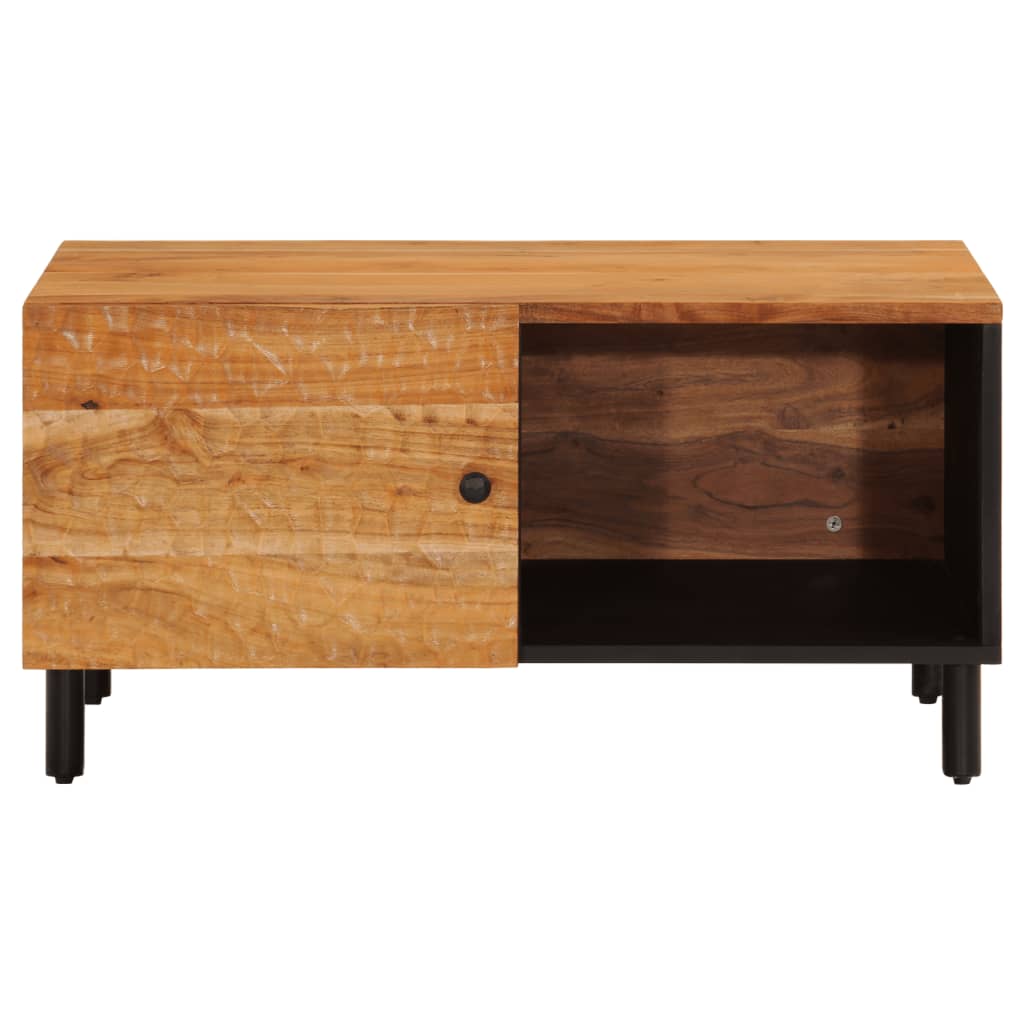 vidaXL Măsuță de cafea, 80x50x40 cm, lemn masiv de acacia vidaXL Măsuță de cafea, 80x50x40 cm, lemn masiv de acacia